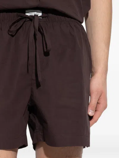 Entire Studios Drawstring Shorts In Brown