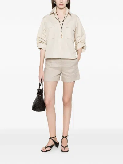 Max Mara Tailored Shorts In White