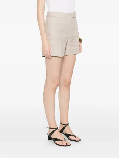 Max Mara Tailored Shorts In White
