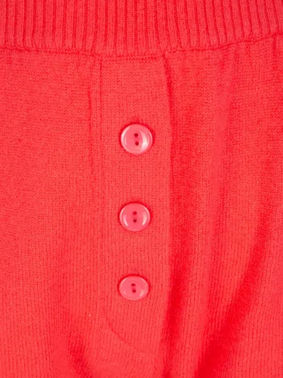 Ely Ely Matilda Button Shorts In Red