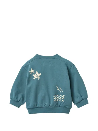 Wheat Elliot Sweatshirt In Blue