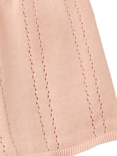 Wheat Irma Openwork Shorts In Neutral