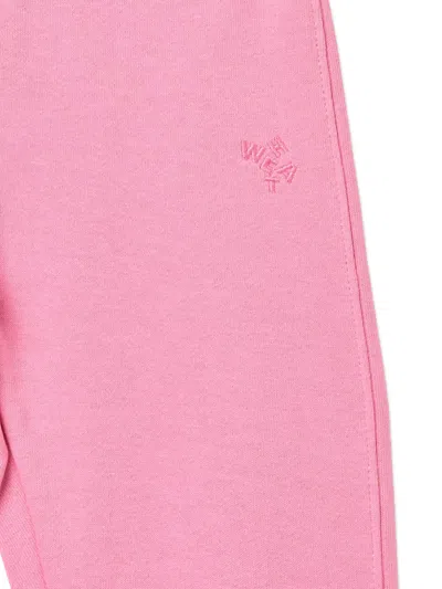 Wheat Cosmo Elasticated Sweatpants In Pink