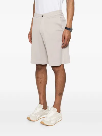 Herno Buttoned Shorts In White