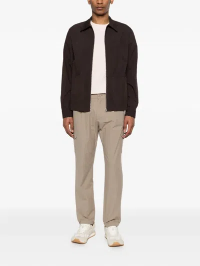 Herno Belt-loop Cargo Pants In Gold