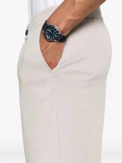 Herno Buttoned Shorts In White