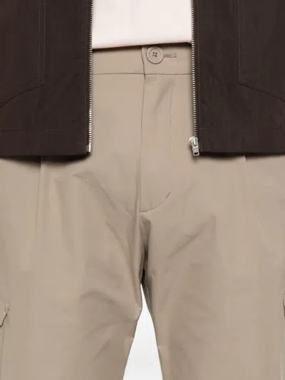 Herno Belt-loop Cargo Pants In Gold