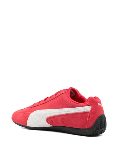 Puma X Sparco Speedcat Og Suede Sneakers In Red