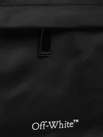 Off-white Arrow-graphic Backpack In Black