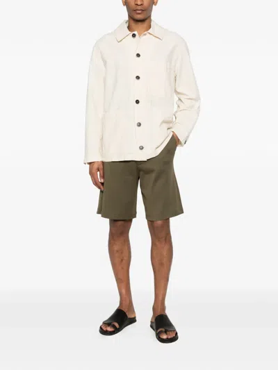Herno Side-pocket Shorts In Multi