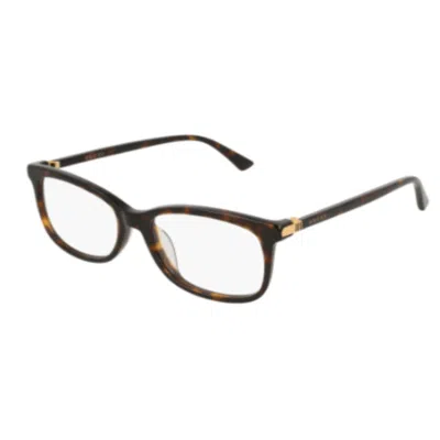 Gucci Gg0296oa002-havana-havana-transparent In Brown