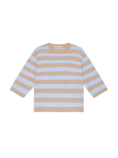 Maliparmi Striped T-shirt In Neutral