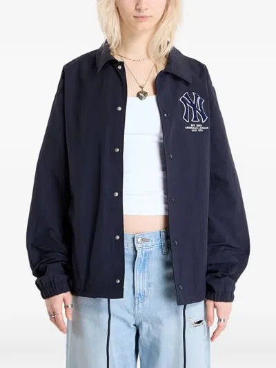 New Era Mlb Coaches Jacket In Blue