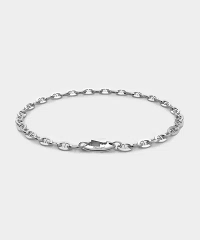 Miansai Sterling Silver Sven Chain Bracelet In Silver In Metallic