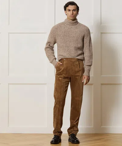 Todd Snyder Italian Wide Wale Corduroy Side Tab Trouser In Brown