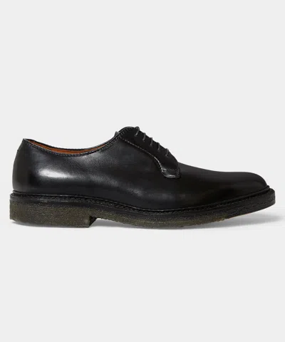 Alden Shoe Company Alden All Weather Plain Toe Derby In Black