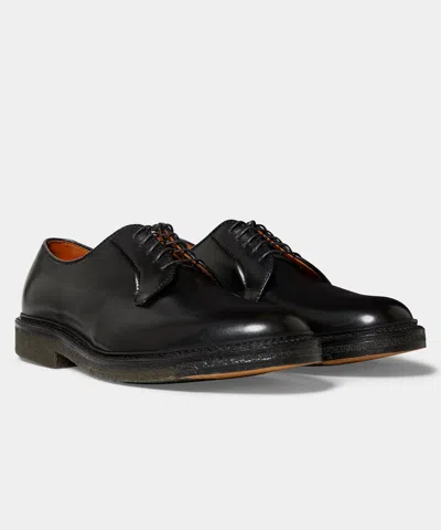 Alden Shoe Company Alden All Weather Plain Toe Derby In Black