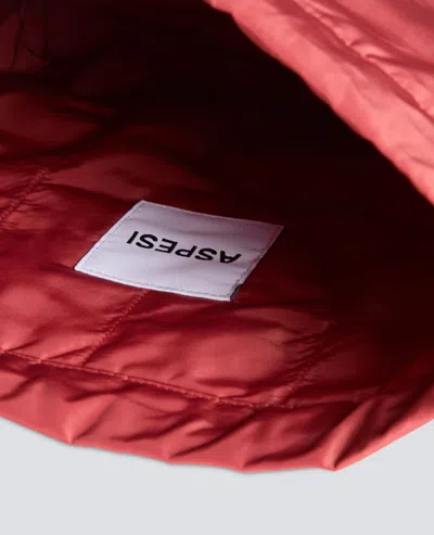 Aspesi Bag With Shoulder Strap In Red