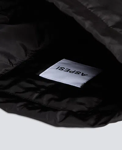 Aspesi Bag With Shoulder Strap In Black