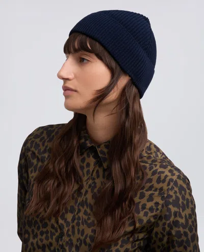 Aspesi Merino Wool Hat In Black