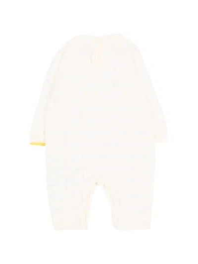 Gensami Chevron-patterned Romper In Gold