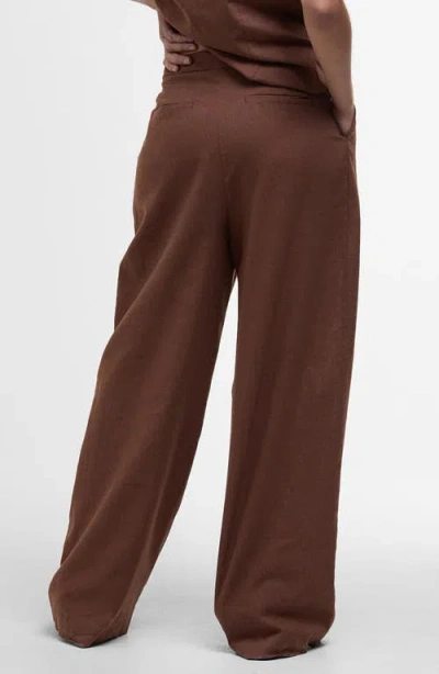 Barbour Lucy Pants In Brown