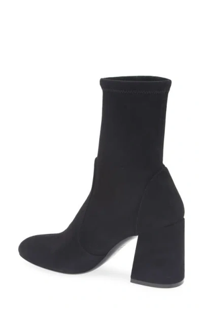 Stuart Weitzman Essentialist Stretch Bootie In Black