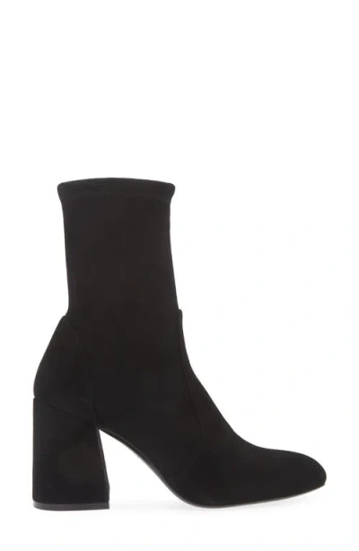 Stuart Weitzman Essentialist Stretch Bootie In Black