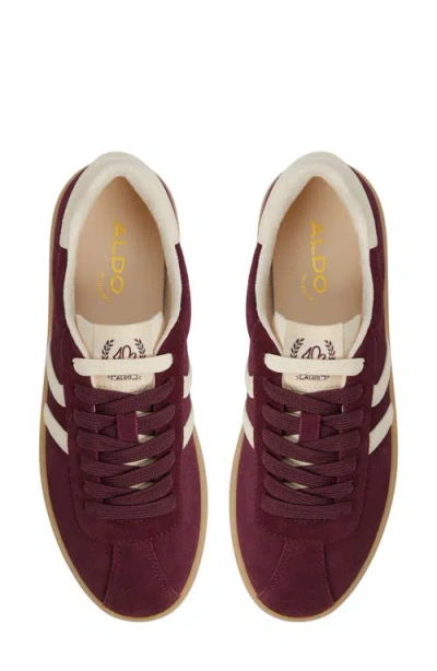 Aldo Chic Sneaker In Burgundy