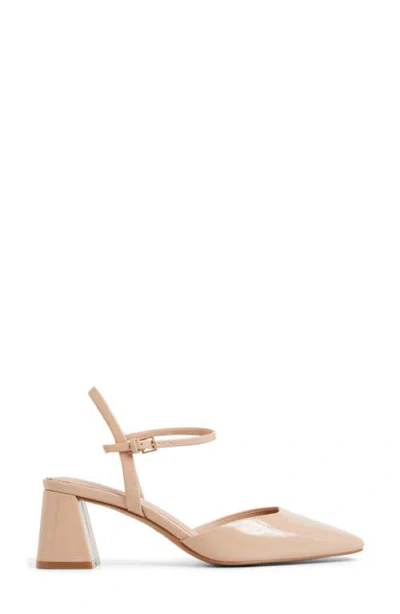 Aldo Gennifer Ankle Strap Pump In Neutral