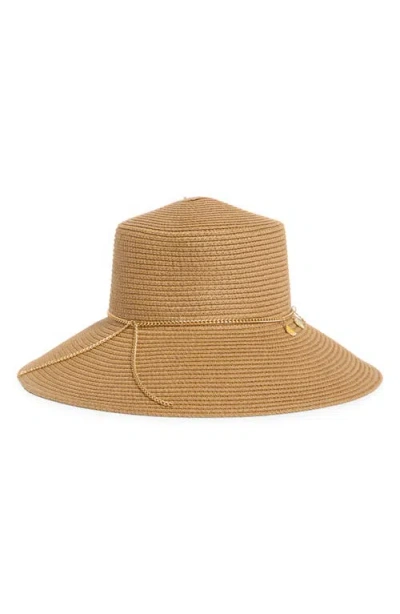 Bcbg Downbrim Charm Straw Hat In Pattern