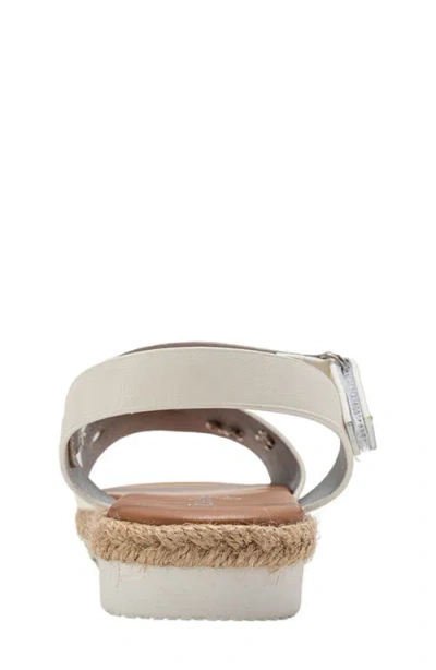 Bebe Fleur Sandal In White