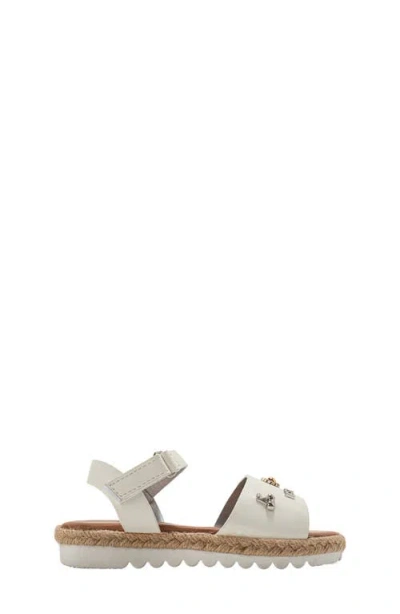 Bebe Fleur Sandal In White