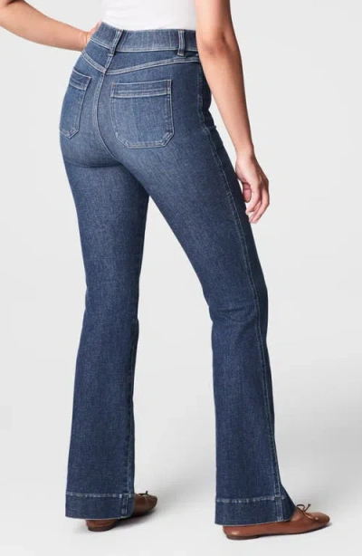 Spanx ® Patch Pocket Pull-on Flare Jeans