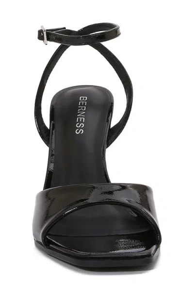 Berness Rhode Ankle Strap Stiletto Sandal In Black