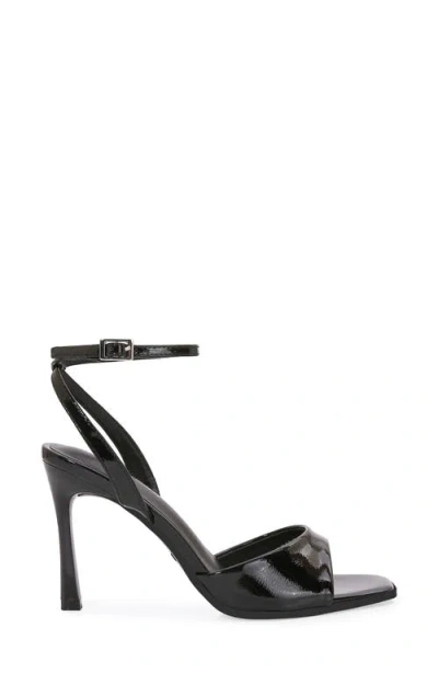 Berness Rhode Ankle Strap Stiletto Sandal In Black