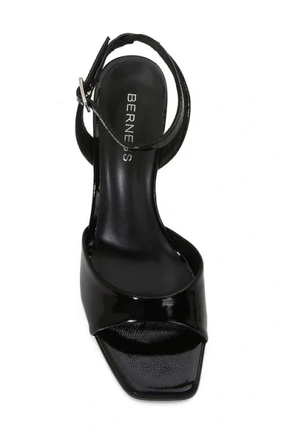 Berness Rhode Ankle Strap Stiletto Sandal In Black