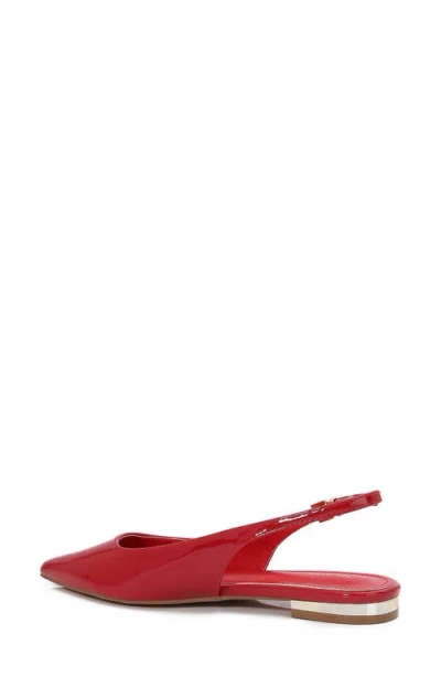 Berness Fabia Slingback Flat In Red