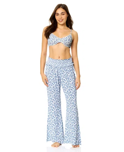 Raisins Beach Day Bikini Bottom In Blue