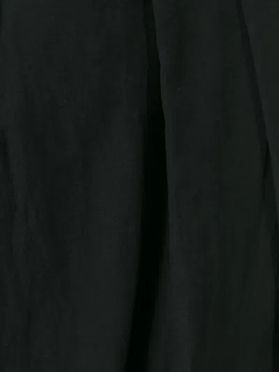 Comme Des Garçons プリーツクロップドパンツ In Black