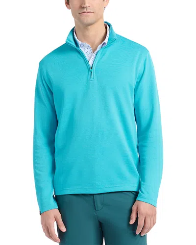 Robert Graham Troland Long Sleeve Knit Shirt In Blue