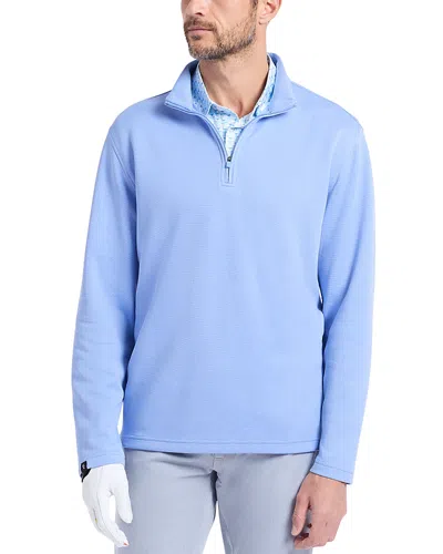 Robert Graham Troland Long Sleeve Knit Shirt In Blue