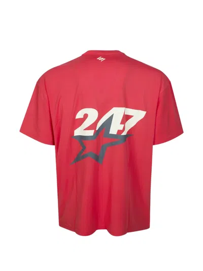 Represent Team 247 Star T-shirt In Red