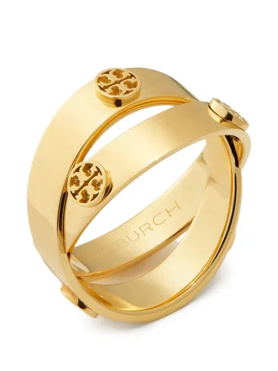 Tory Burch Icon Double Ring In Gold