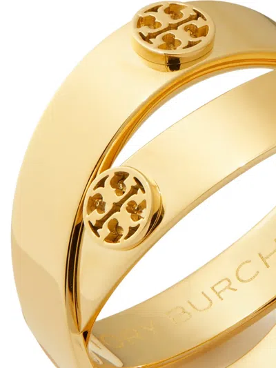 Tory Burch Icon Double Ring In Gold