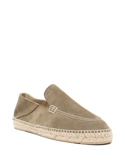 Manebi Flat Espadrilles In Brown