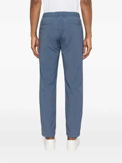 Herno Pocket Drawstring Trousers In Blue