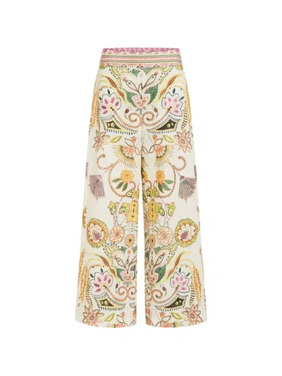 Marie Oliver Bennett Floral Print Trousers In Multi