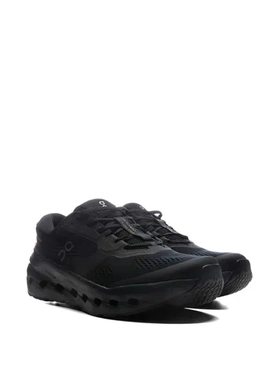 On Cloud Runner 3 Wide Sneaker In Black