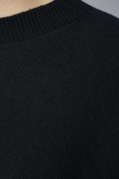 Sofie D'hoore Oversized Boxie Pullover L/sl C/neck In Black